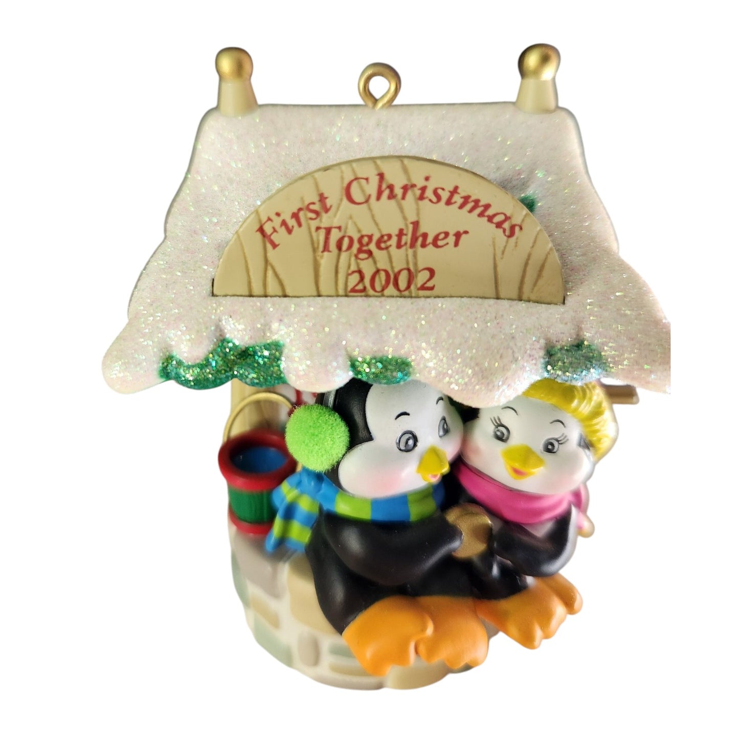 2002 First Christmas Together Carlton Cards Ornaments (Penguins) CXOR-006G