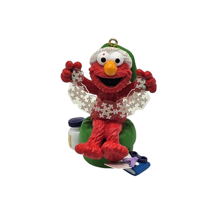 2002 From Elmo with Love Carlton Cards Ornaments (Sesame Street) by Carlton Cards CXOR-055G CXOR-055G