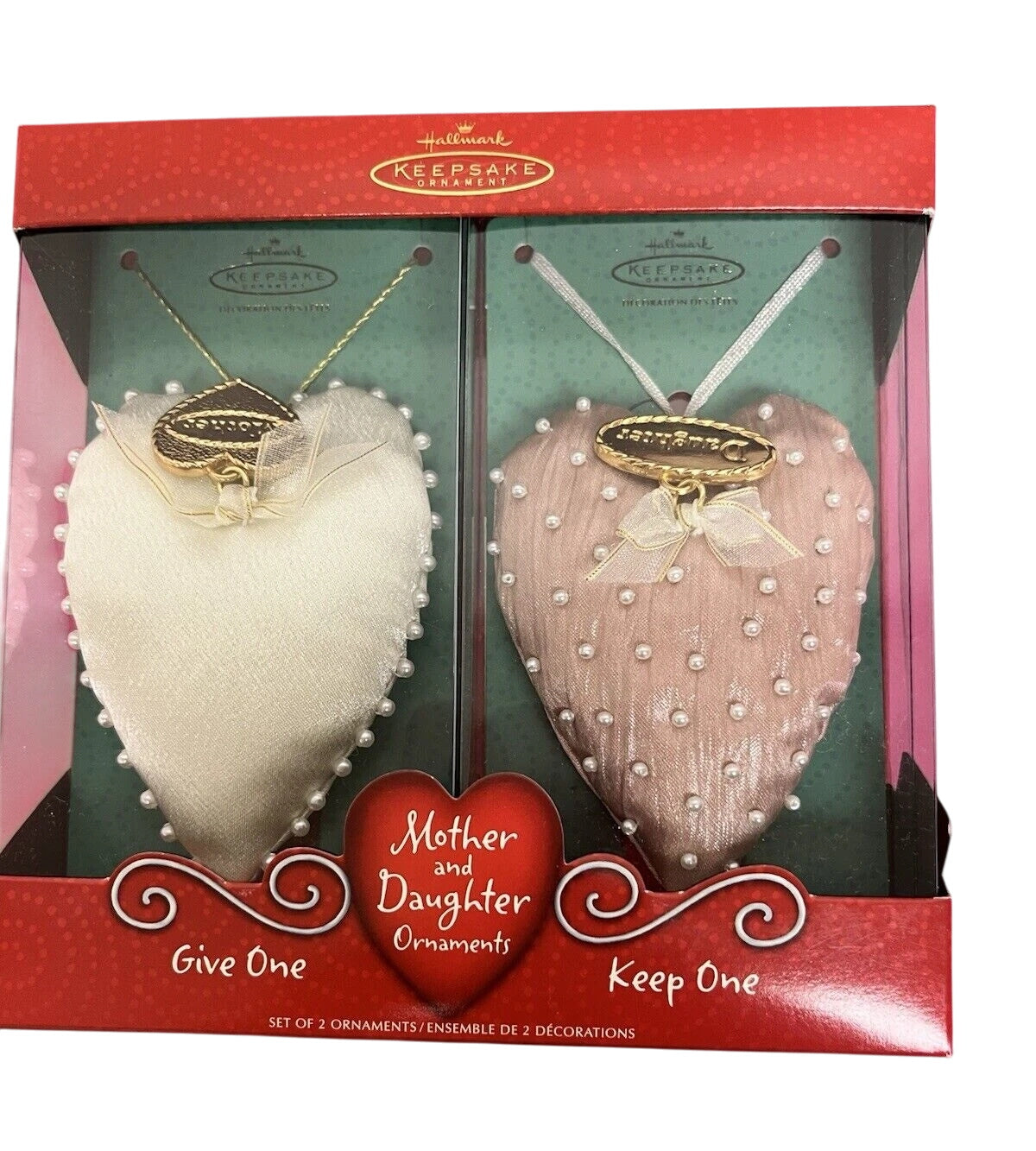 2002 Give One Keep One Hallmark Ornament (Friendship) QX8713