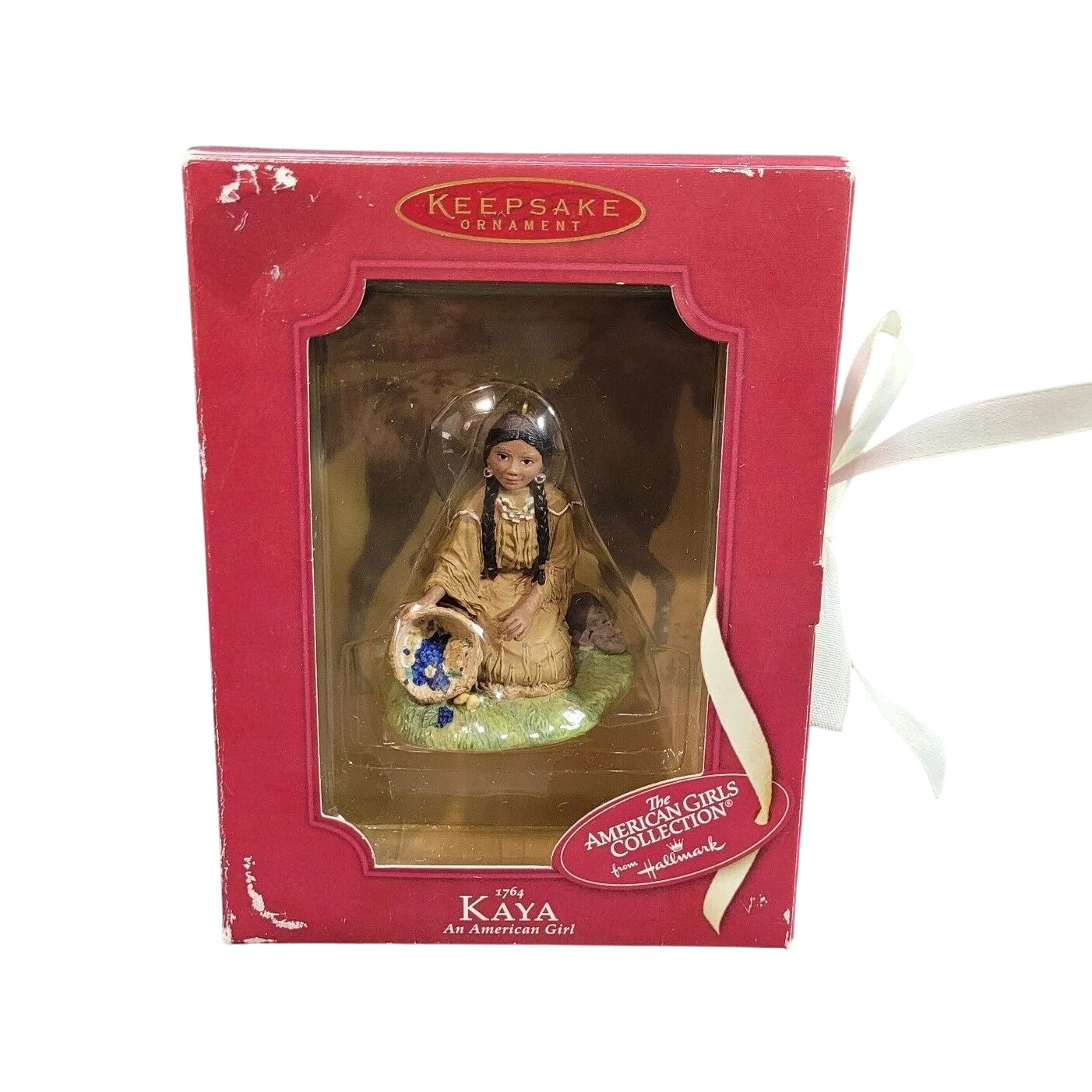 2002 Hallmark Ornament (1764) Kaya an American Girl Hallmark Ornament (The American Girls Collection) QAC6407