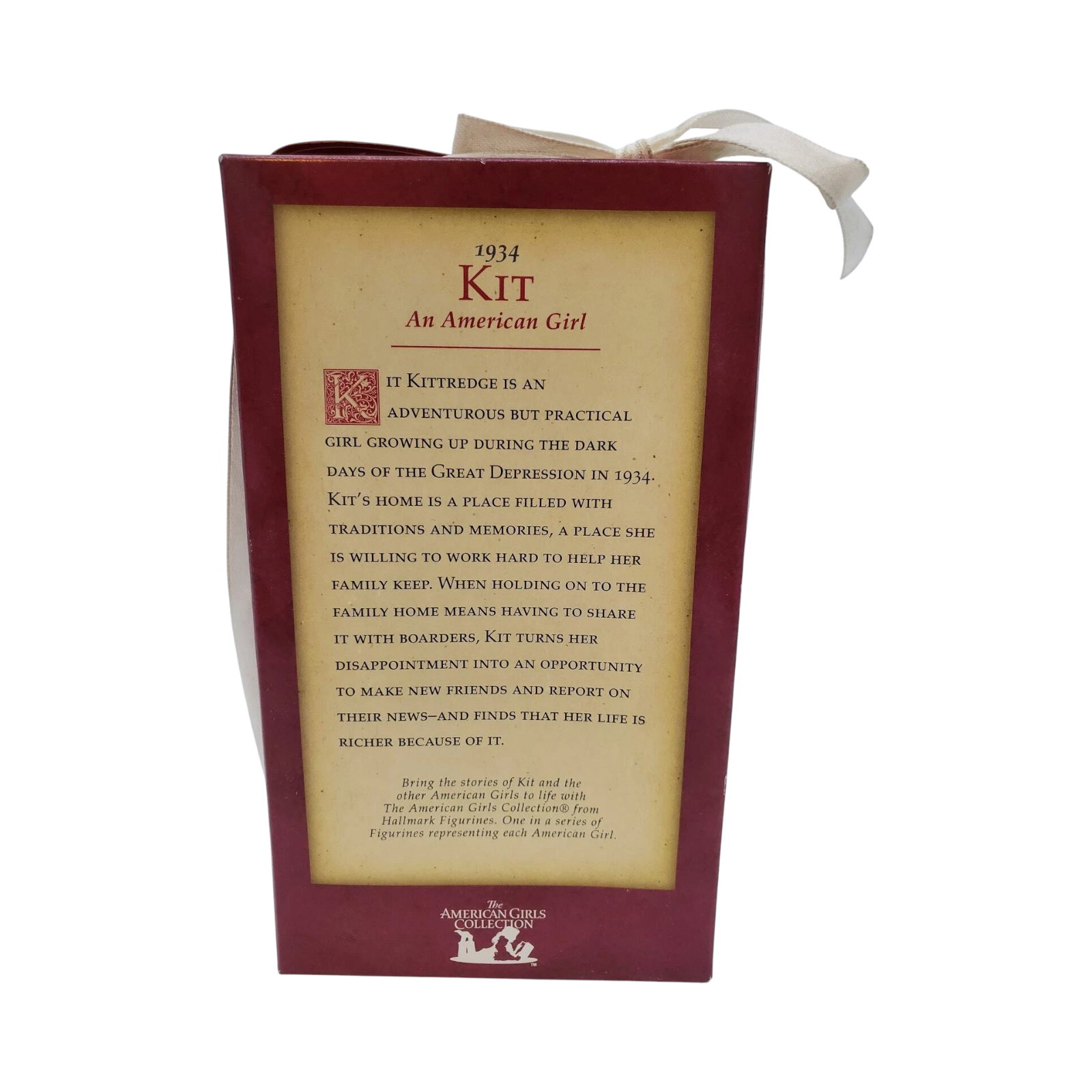 2002 Hallmark Ornament (1934) Kit Hallmark Ornament (The American Girls Collection) 1ACG3572