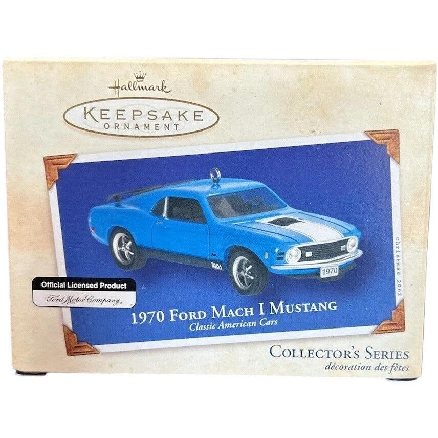 2002 Hallmark Ornament (1970) Ford Mach I Mustang Hallmark Ornament (Classics American Cars) QX8073