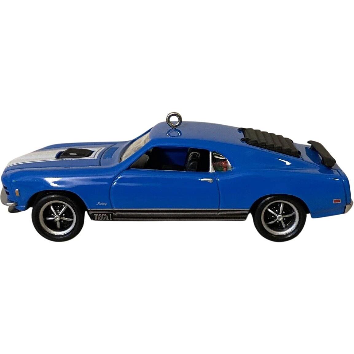 2002 Hallmark Ornament (1970) Ford Mach I Mustang Hallmark Ornament (Classics American Cars) QX8073