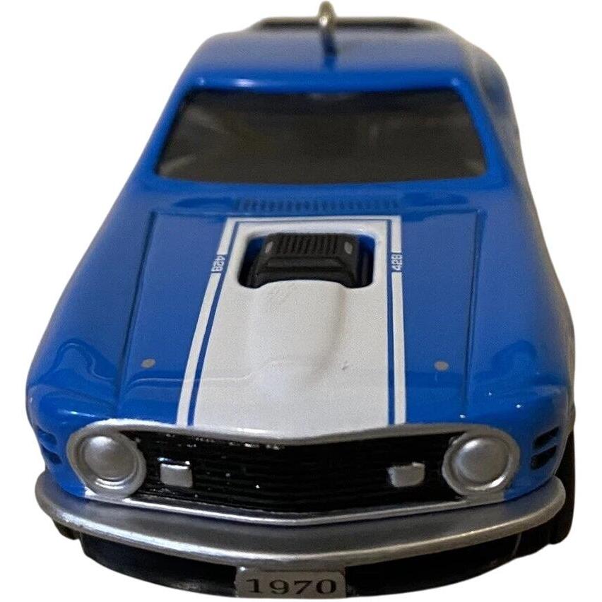 2002 Hallmark Ornament (1970) Ford Mach I Mustang Hallmark Ornament (Classics American Cars) QX8073