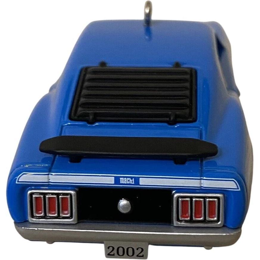 2002 Hallmark Ornament (1970) Ford Mach I Mustang Hallmark Ornament (Classics American Cars) QX8073