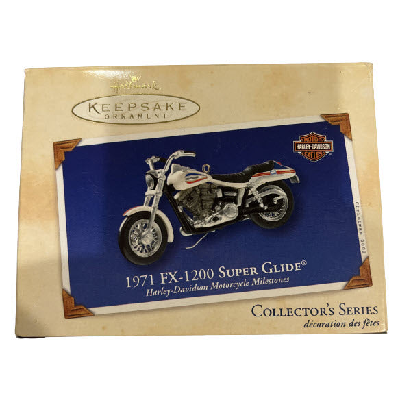2002 Hallmark Ornament (1971) FX-1200 Super Glide Hallmark Ornament (Harley-Davidson) QXI8123