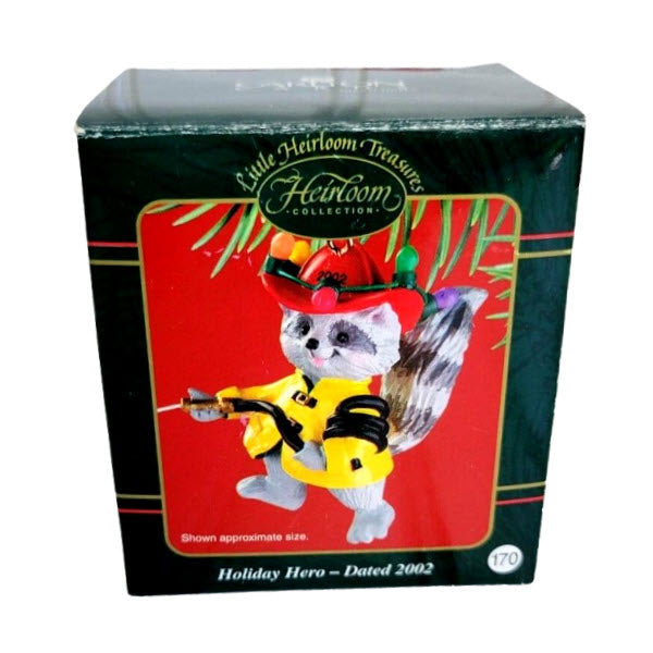 2002 Holiday Hero Carlton Cards Ornaments (Firefighter) CXOR-159G