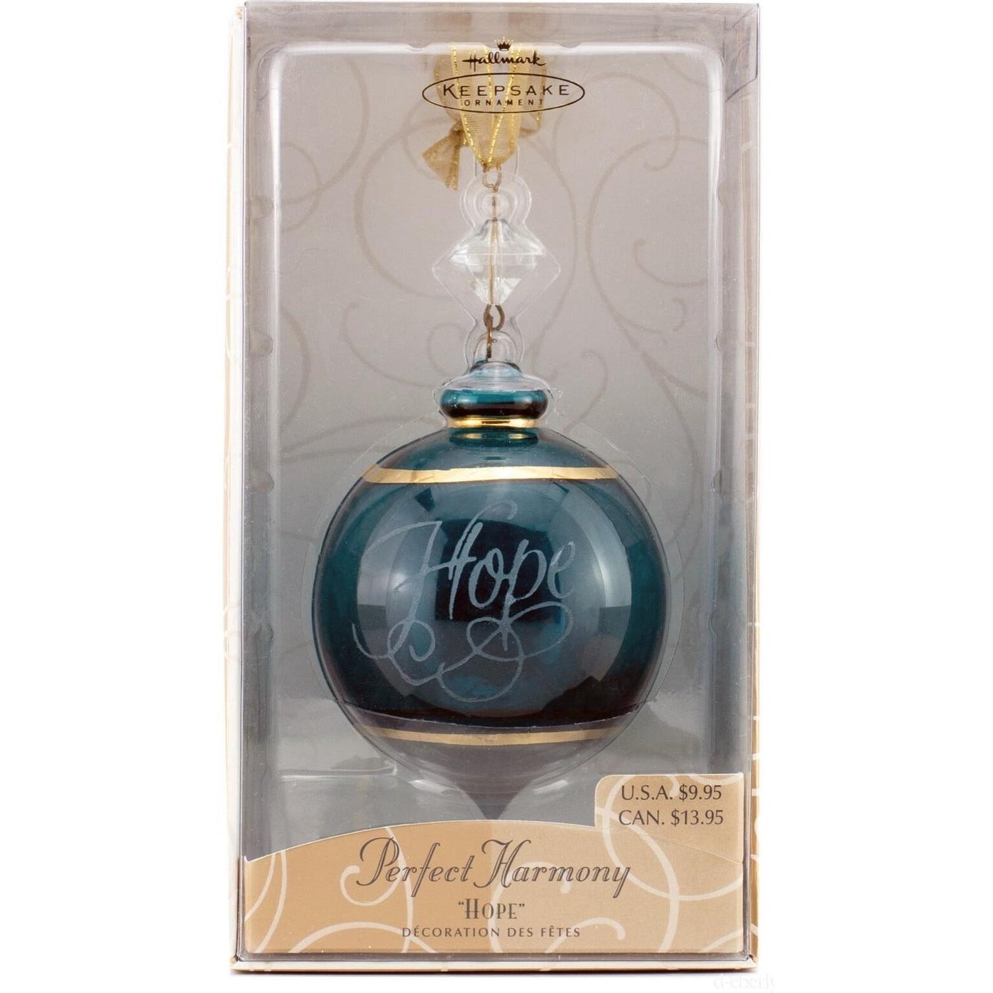 2002 Hope Hallmark Ornament (Perfect Harmony) QP1206