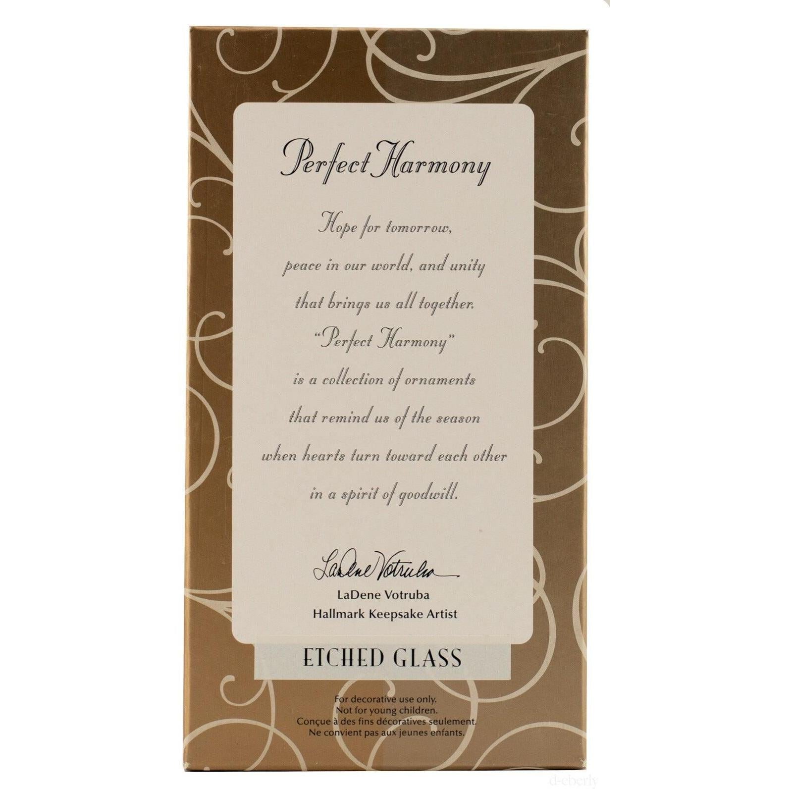 2002 Hope Hallmark Ornament (Perfect Harmony) QP1206