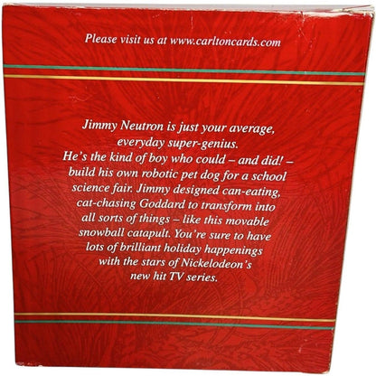 2002 Jimmy Neutron Carlton Cards Ornaments (Movie) CXOR-084G