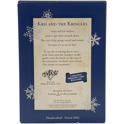2002 Kris and The Kringles Hallmark Ornament (Kris and The Kringles) QX8173
