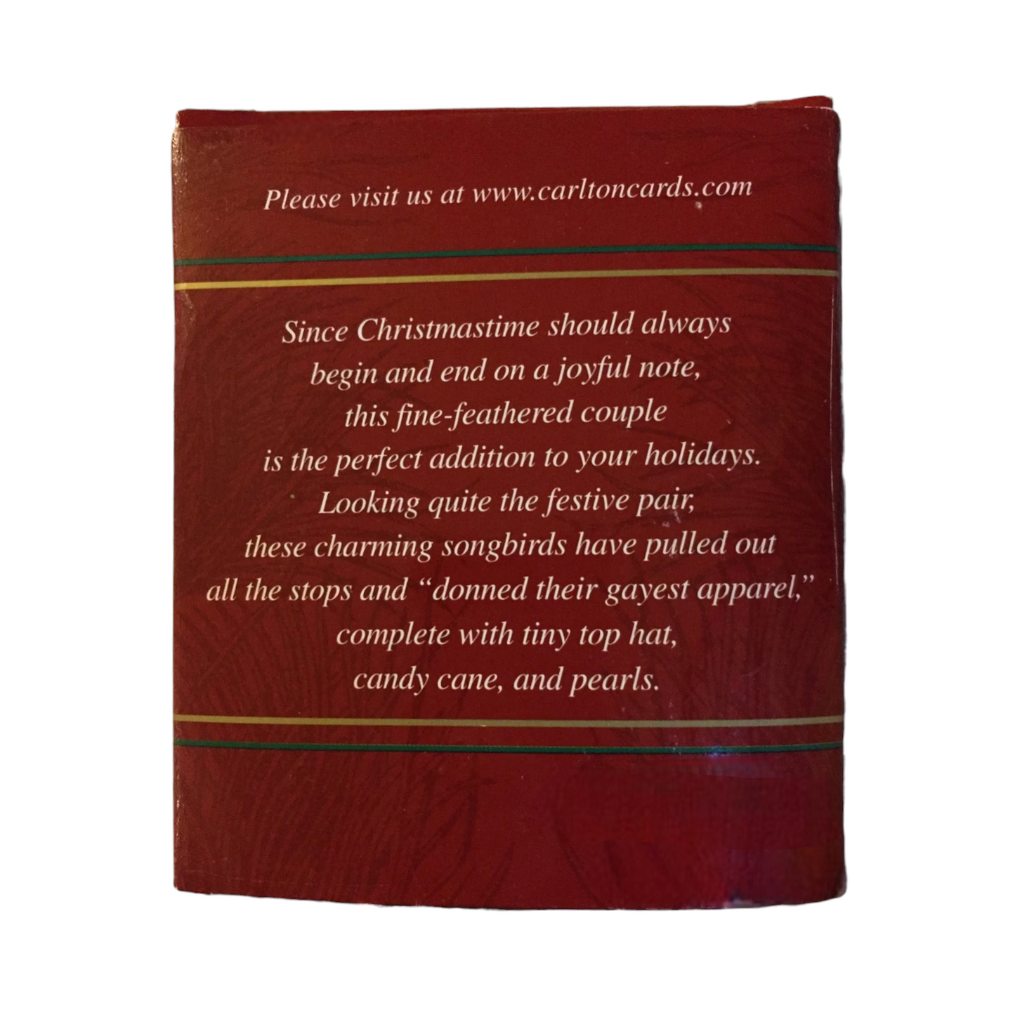 2002 Nutcracker Tweet (Penguins) (Penguins)