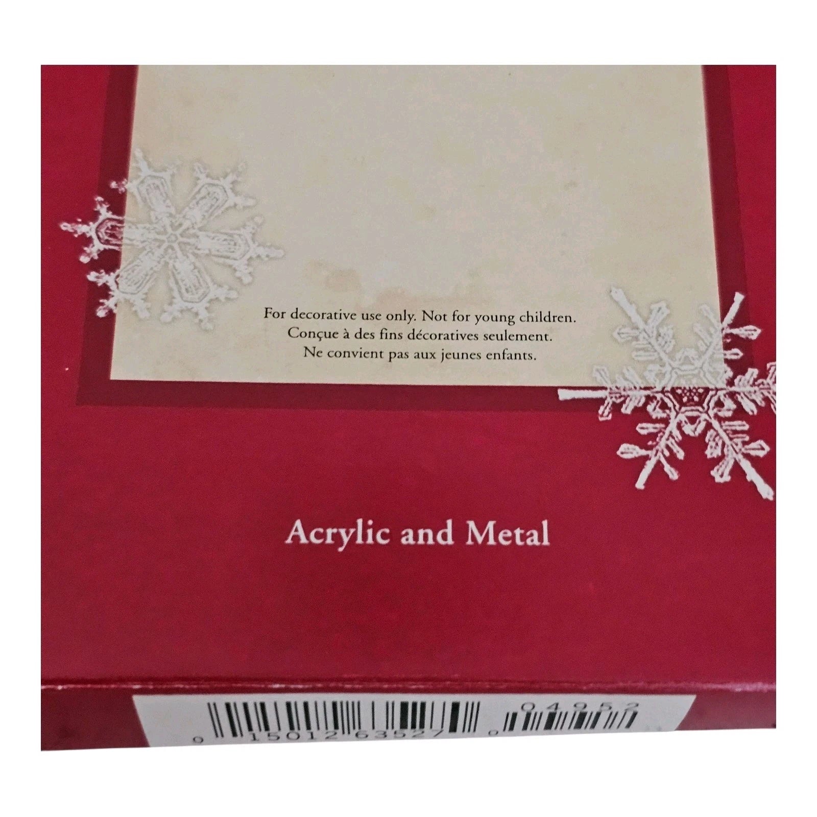 2002 Ornament Display Stand Hallmark Ornament (Snowflake) QX4952