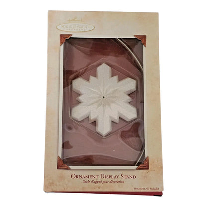 2002 Ornament Display Stand Hallmark Ornament (Snowflake) QX4952