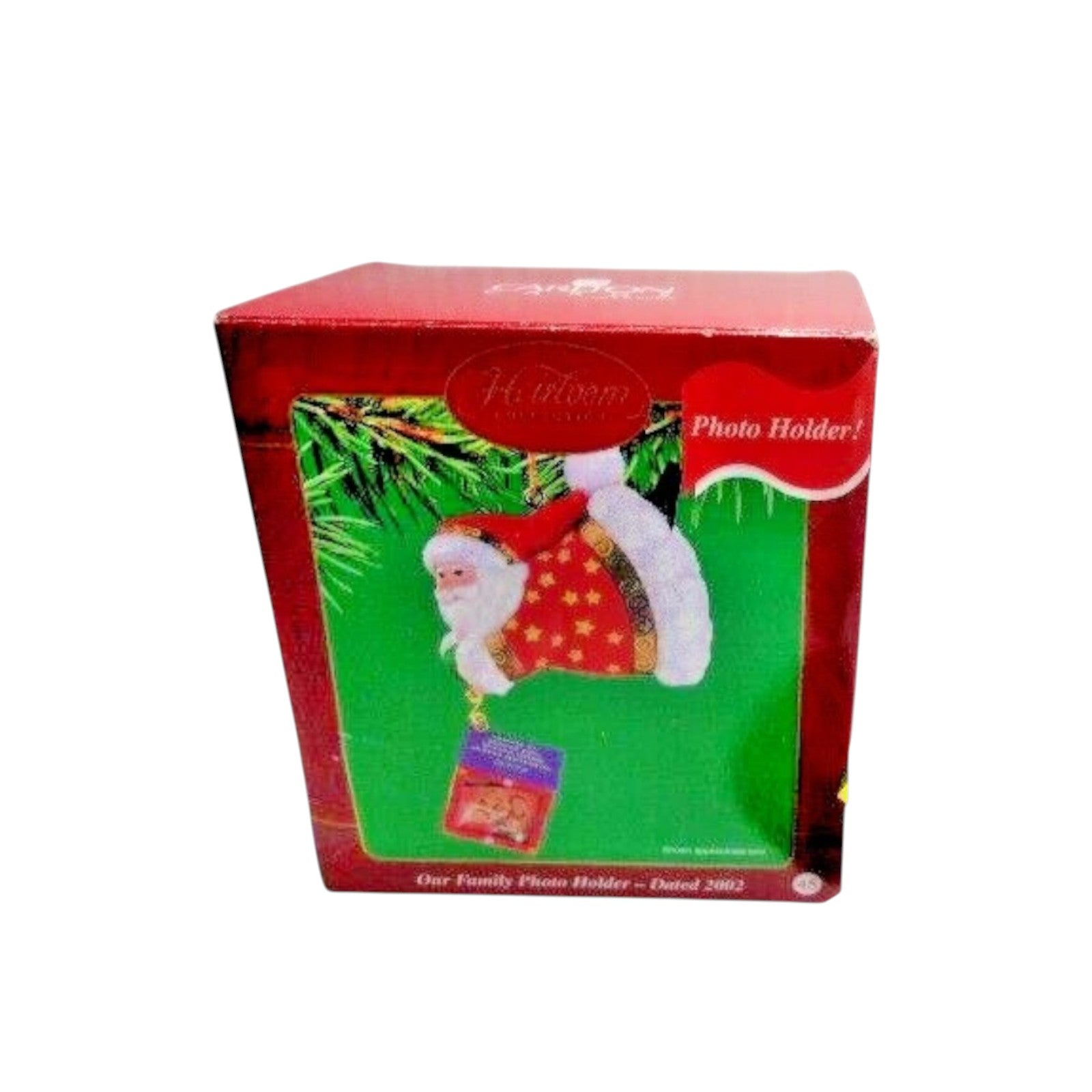 2002 Our Family Photo Holder Carlton Cards Ornaments (Photo Holder) CXOR-034G