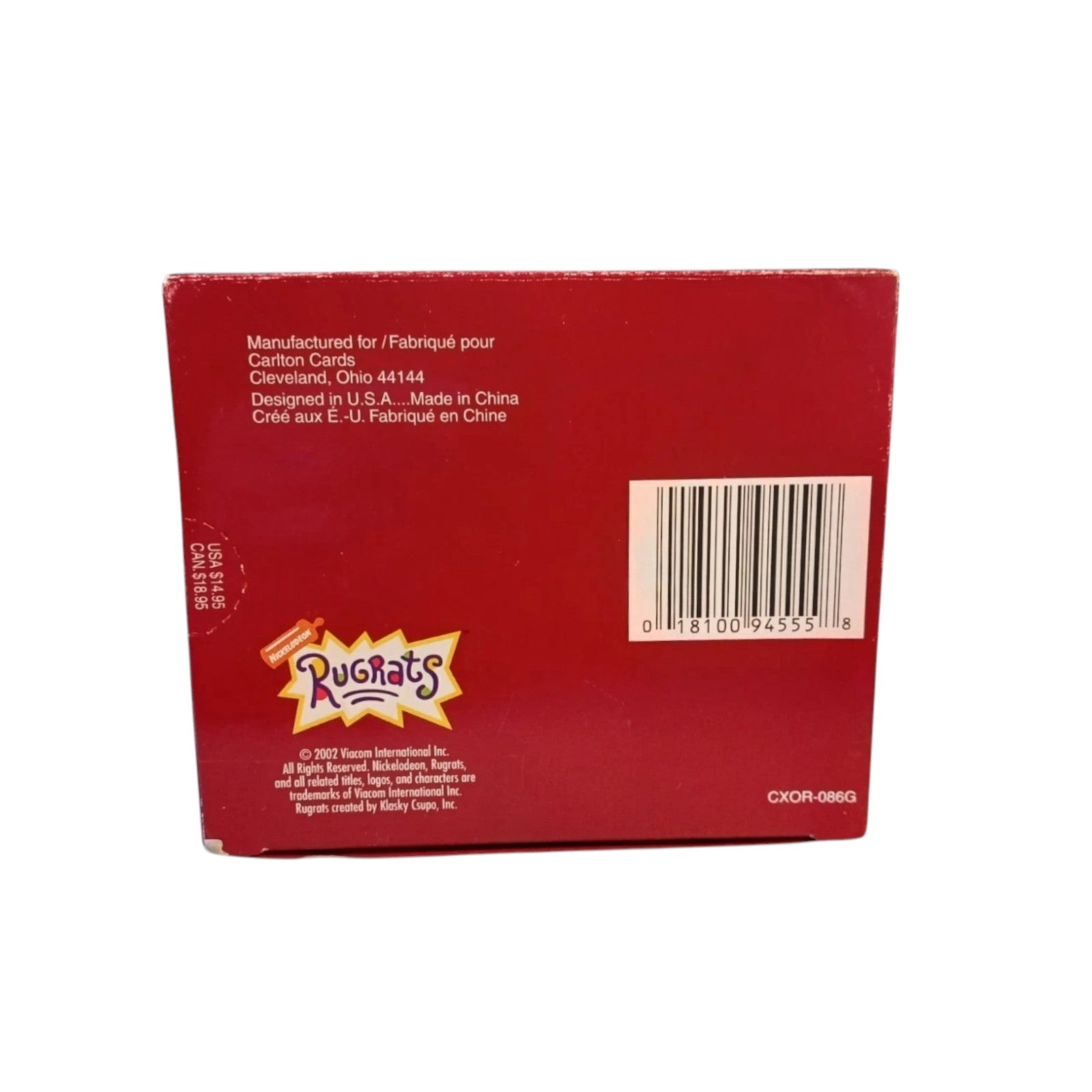 2002 Rugrats are the coolest friends Carlton Cards Ornaments (Rugrats) CXOR-086G