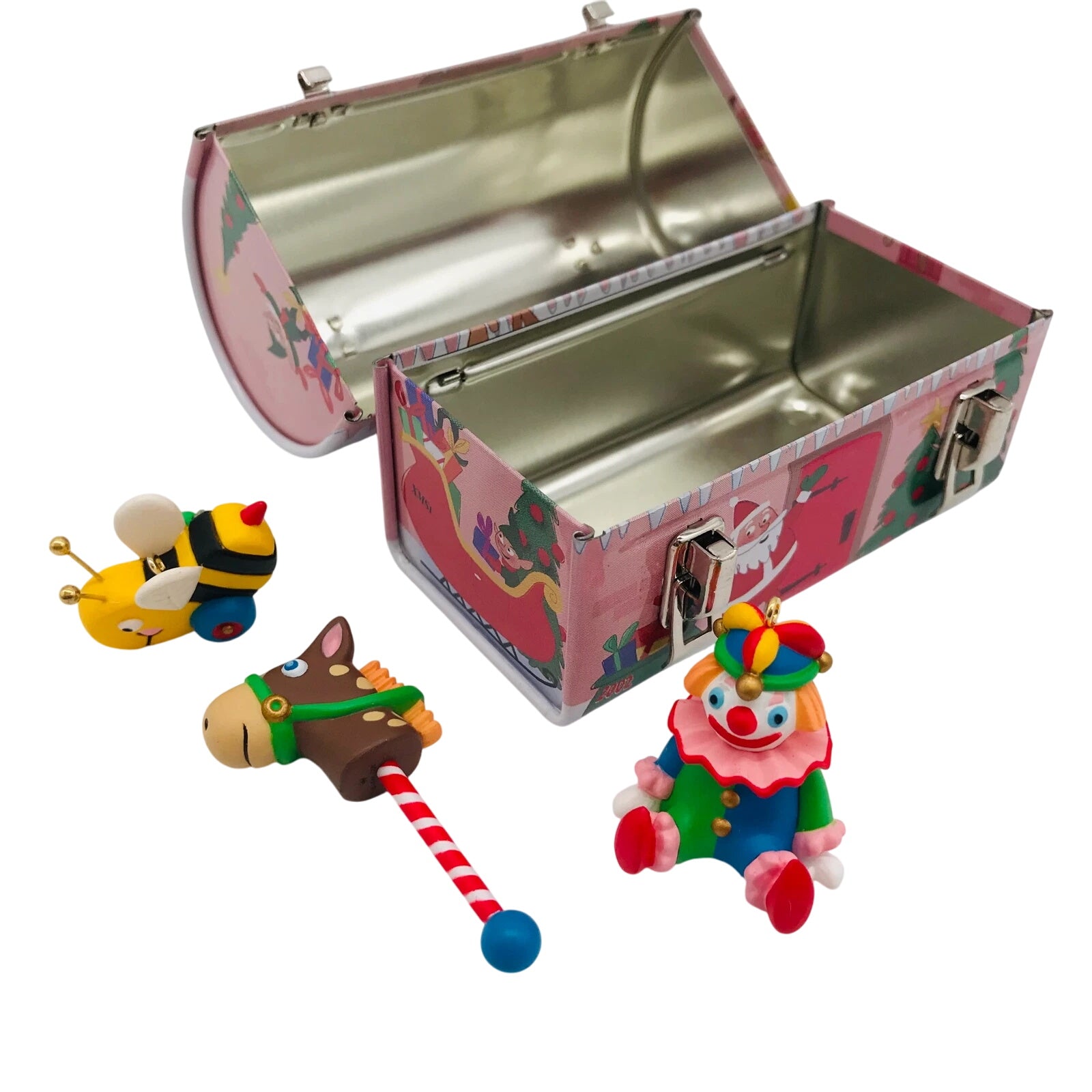 2002 Santa's Workshop Lunch Box Hallmark Ornament (Lunch Box) QXC4586