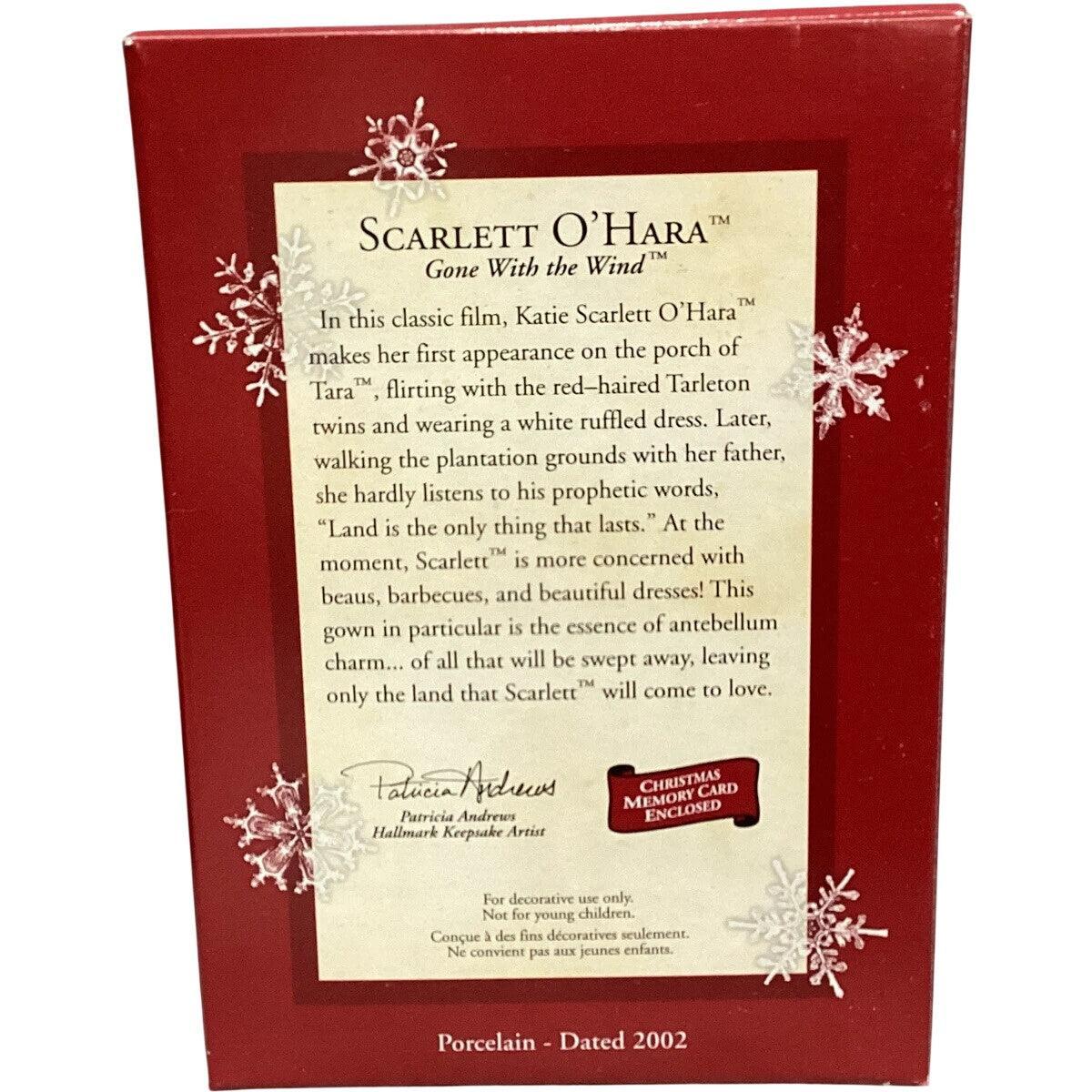 2002 Scarlett O'Hara Hallmark Ornament (Gone with the Wind) QX8253