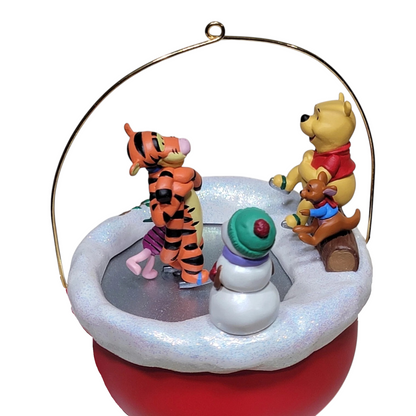 2002 Skating In Circles Hallmark Ornament (Winnie the Pooh) QXD7526