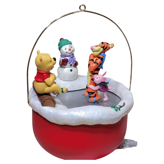2002 Skating In Circles Hallmark Ornament (Winnie the Pooh) QXD7526