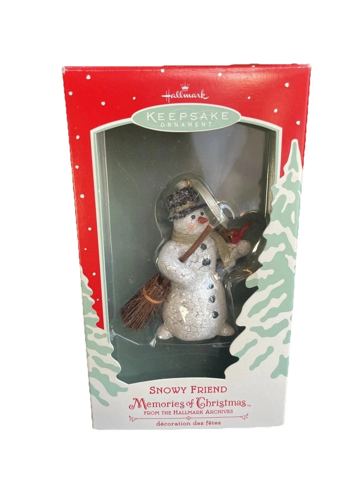 2002 Snowy Friend Hallmark Ornament (Memories of Christmas) QP1406