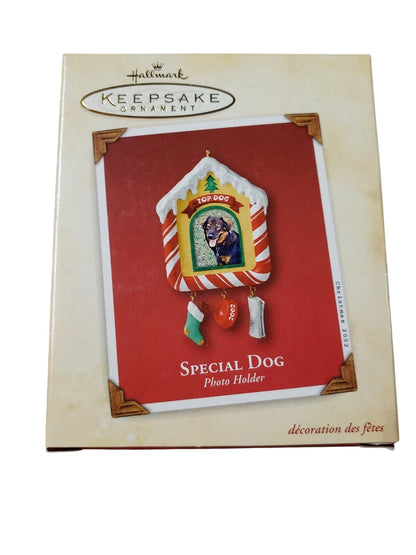 2002 Special Dog Hallmark Ornament (Photo Holder) QX8716