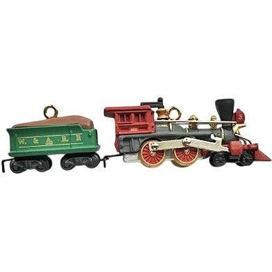 2002 Steam Locomotive & Tender Hallmark Ornament (Lionel) QXM4366