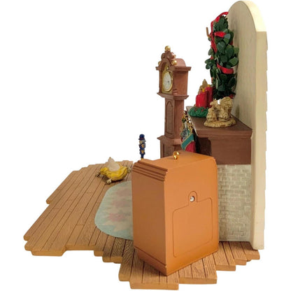 2002 The Family Room Hallmark Ornament (Santa's Big Night) QXC4566