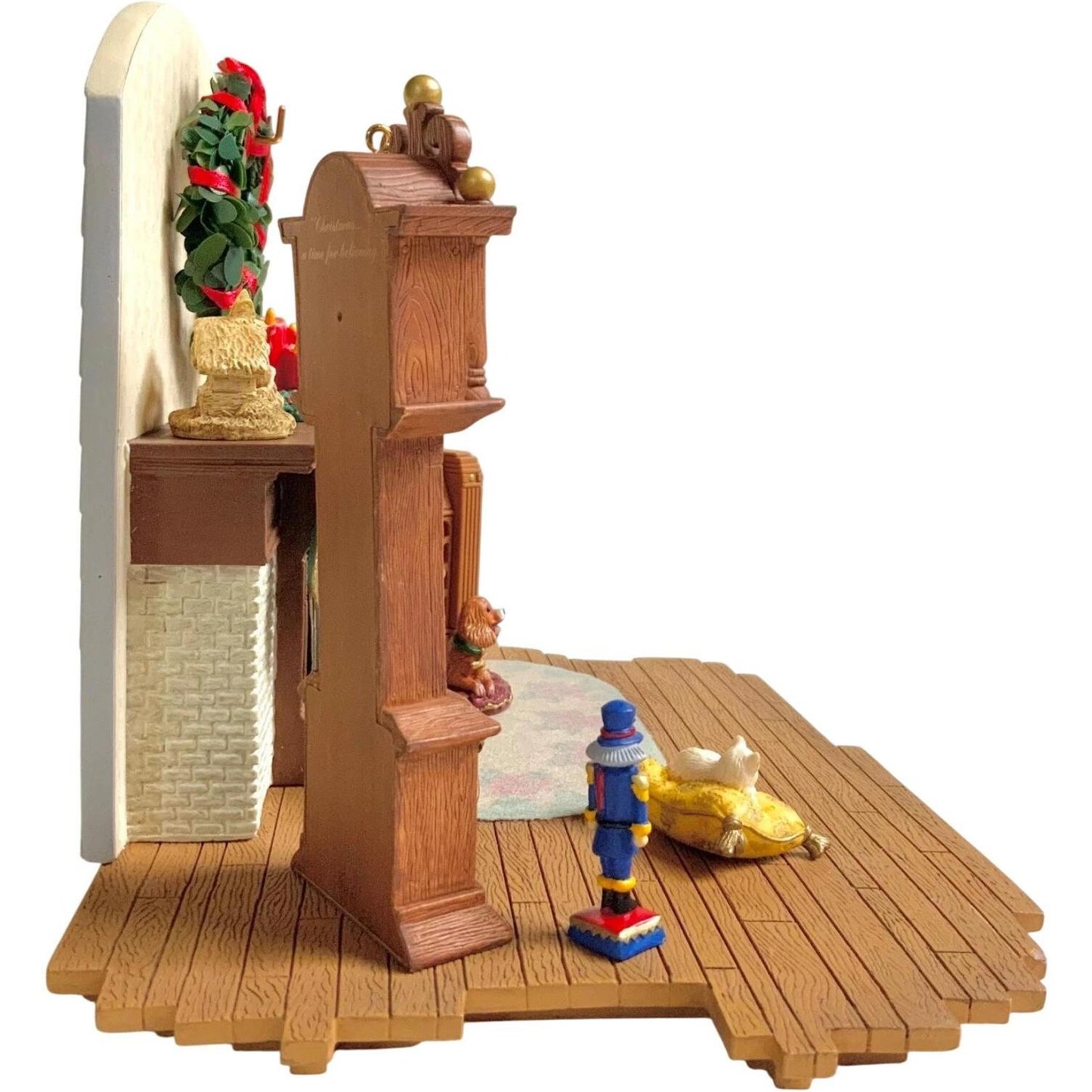 2002 The Family Room Hallmark Ornament (Santa's Big Night) QXC4566