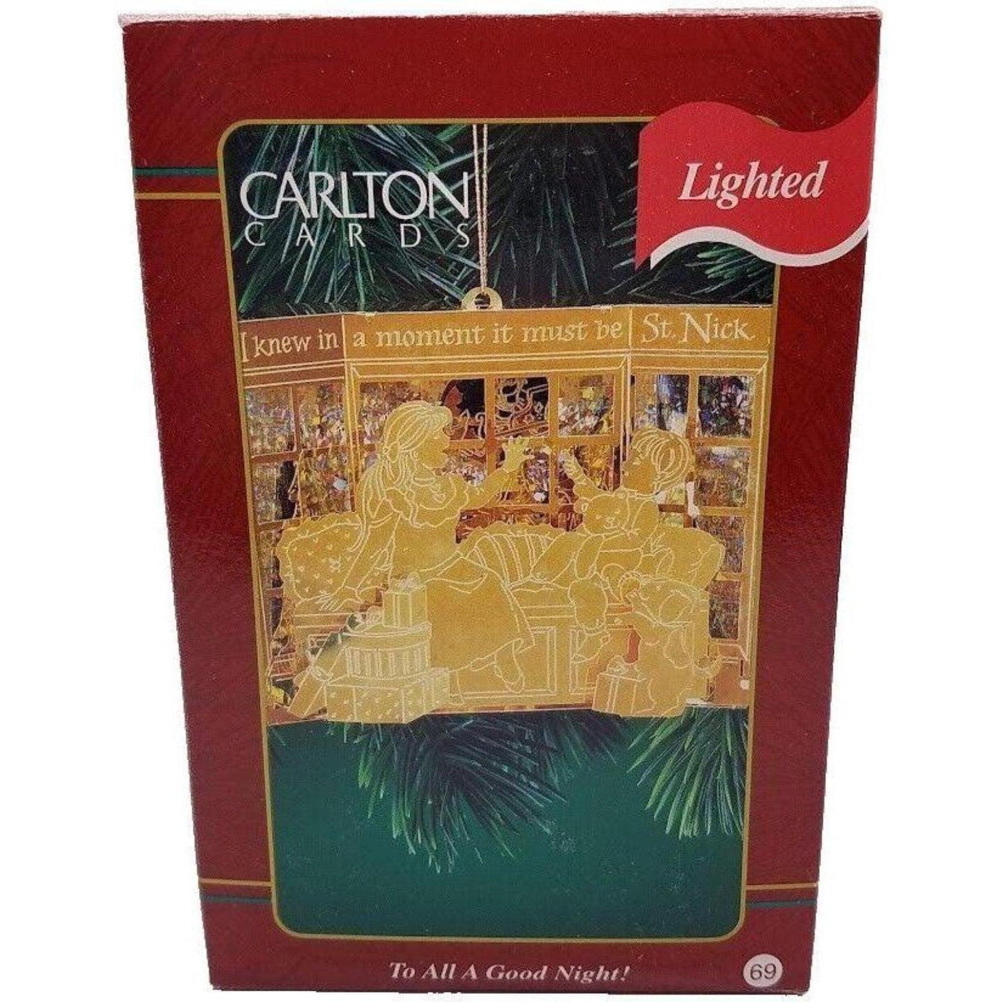 2002 To All a Good Night! Carlton Cards Ornaments (Family) CXOR-078W