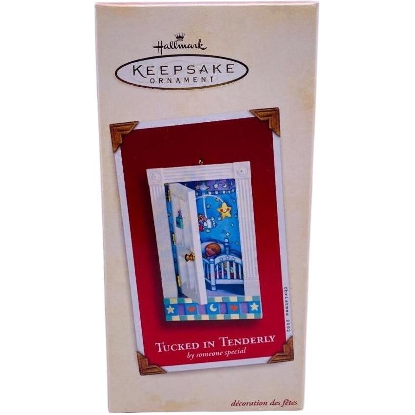 2002 Tucked In Tenderly Hallmark Ornament (Baby) QX2886