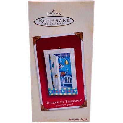 2002 Tucked In Tenderly Hallmark Ornament (Baby) QX2886