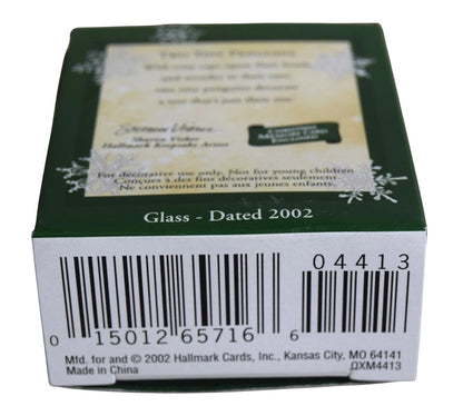 2002 Two Tiny Penguins Hallmark Ornament (Penguins) QXM4413