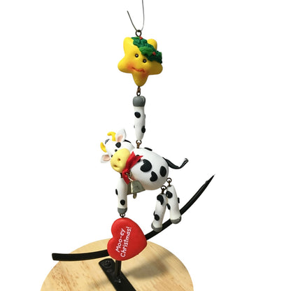 2002 Vintage Got Christmas? Moo-ey Christmas! Carlton Cards Ornaments (Animal) CXOR-126G