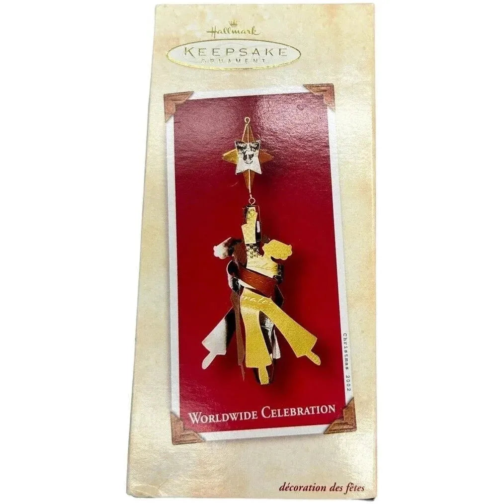 2002 Worldwide Celebration Hallmark Ornament (Star) QX2833