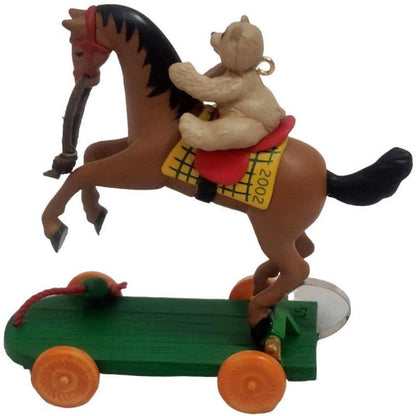 2002 A Pony for Christmas Hallmark Ornament (A Pony for Christmas) QX8056