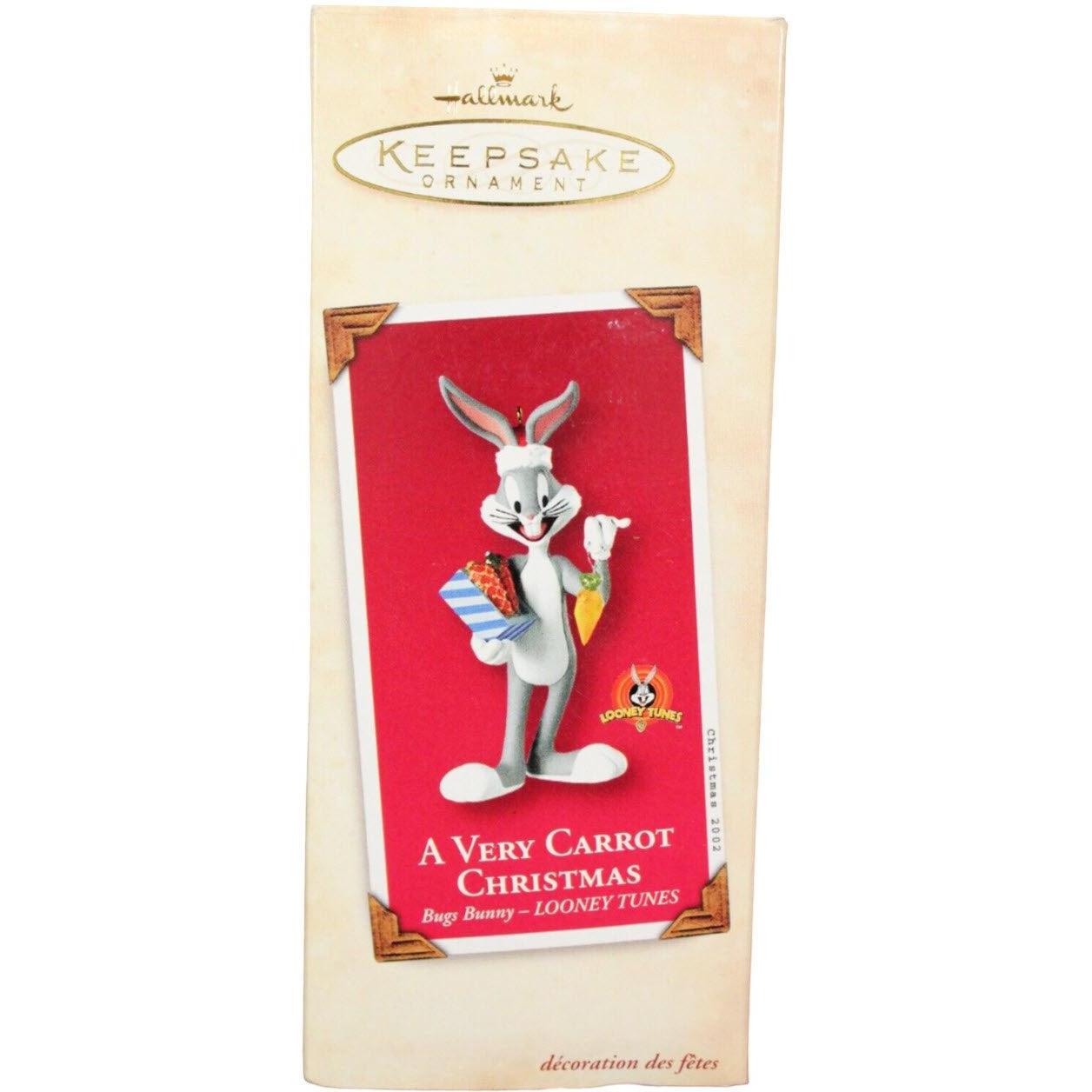 2002 A Very Carrot Christmas Bugs Bunny Hallmark Ornament (Looney Tunes) QX8276