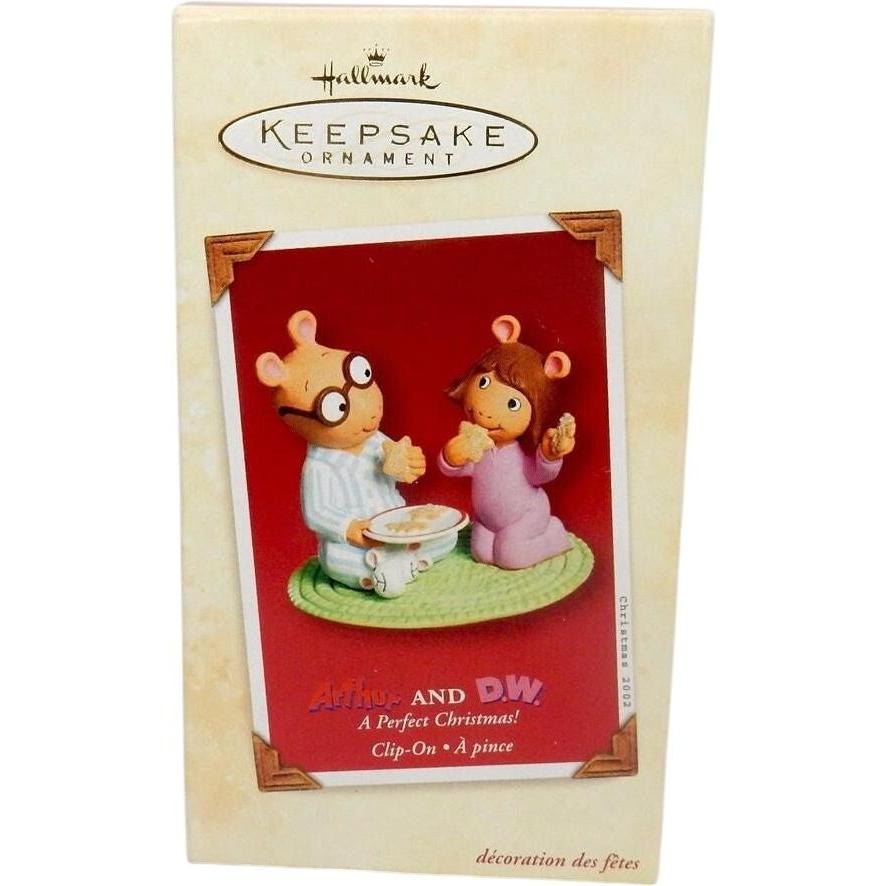 2002 Arthur and D.W. Hallmark Ornament (A Perfect Christmas!) QX8843