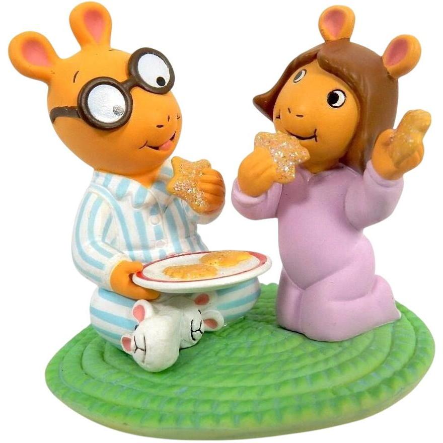 2002 Arthur and D.W. Hallmark Ornament (A Perfect Christmas!) QX8843