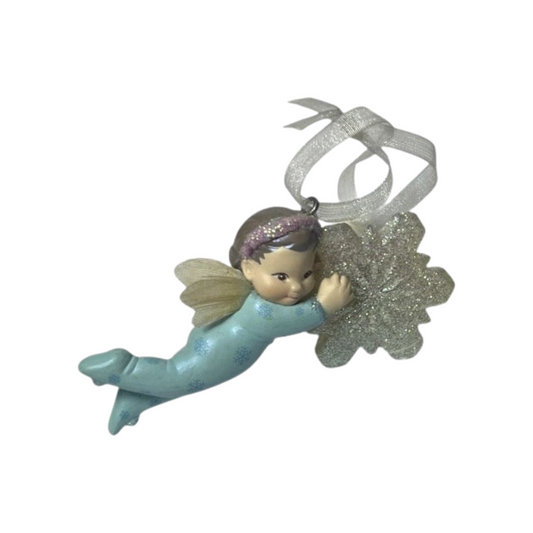 2002 Baby Estrella Hallmark Ornament (Frostlight Faeries) QP1663 Image1
