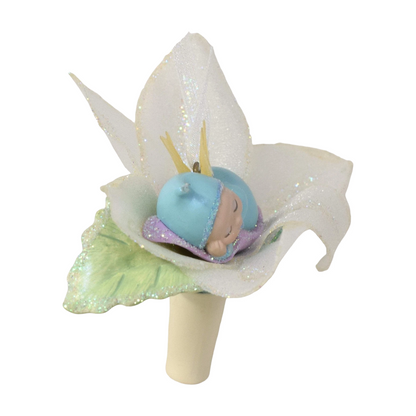 2002 Baby Floriella Hallmark Ornament (Frostlight Faeries) QP1673 Image3