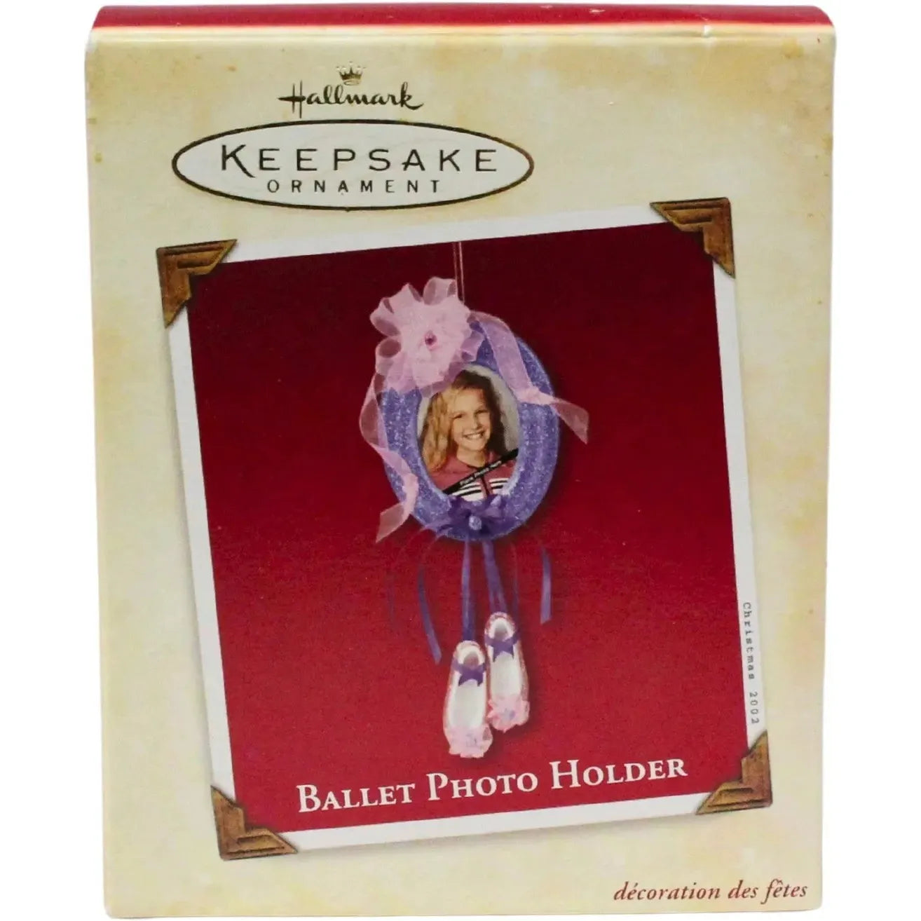 2002 Ballet Photo Holder Hallmark Ornament (Ballet) QX2873