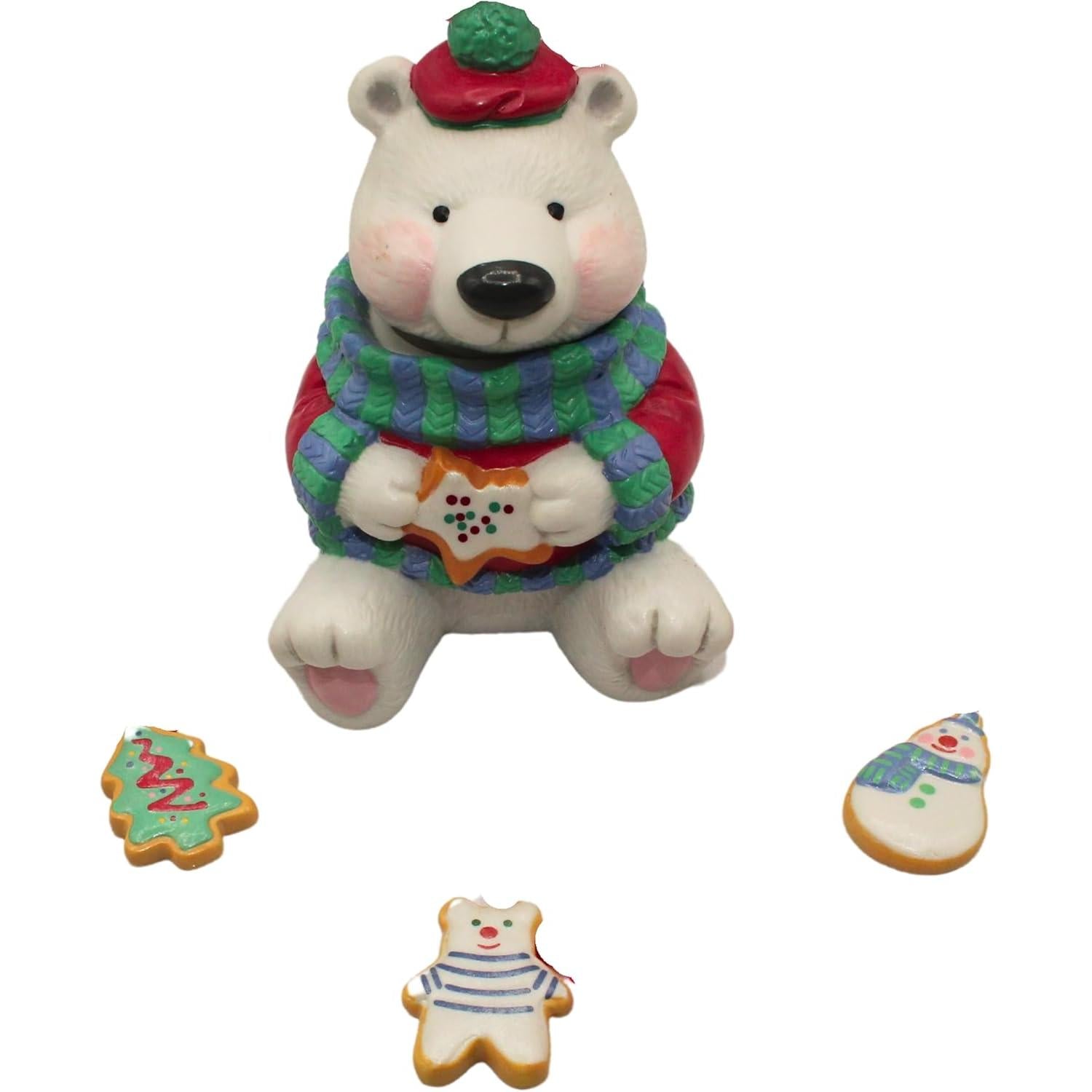 2002 Bear Hallmark Ornament (Sweet Tooth Treats) QX8193