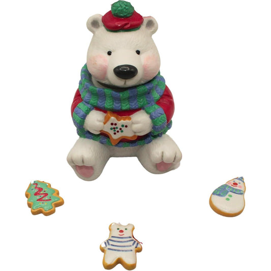 2002 Bear Hallmark Ornament (Sweet Tooth Treats) QX8193