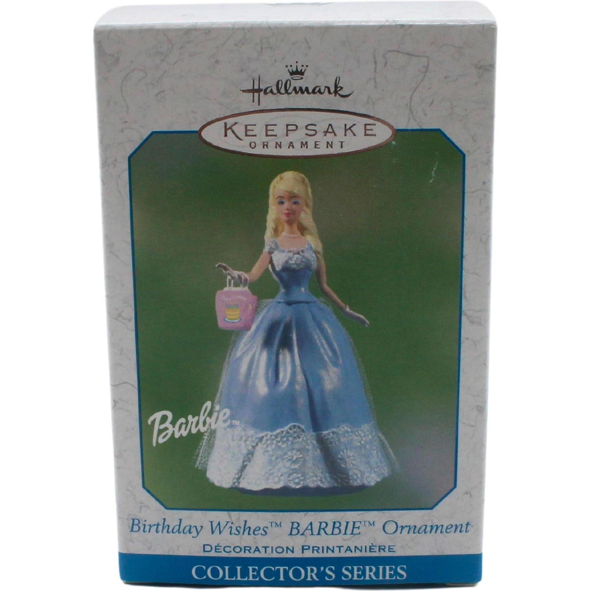 2002 Birthday Wishes Barbie Hallmark Ornament (Birthday Wishes Barbie) QEO8549