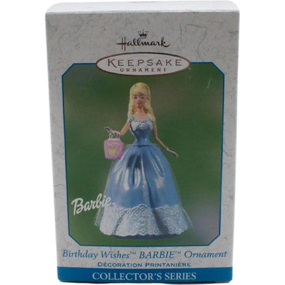2002 Birthday Wishes Barbie Hallmark Ornament (Birthday Wishes Barbie) QEO8549
