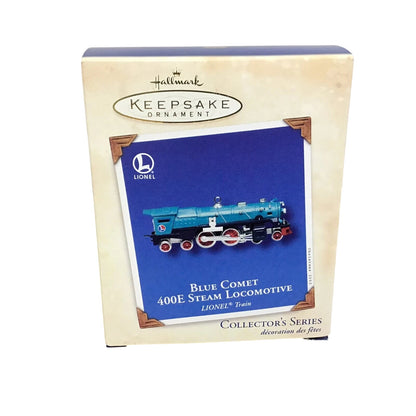 2002 Blue Comet 400E Locomotive #7 Hallmark Ornament (Lionel) QX8166