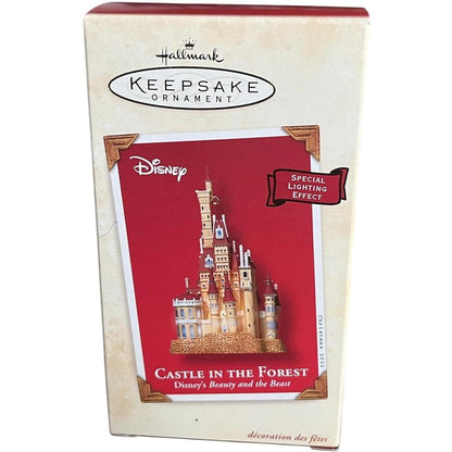 2002 Castle in the Forest Hallmark Ornament (Beauty and the Beast) QXD4953