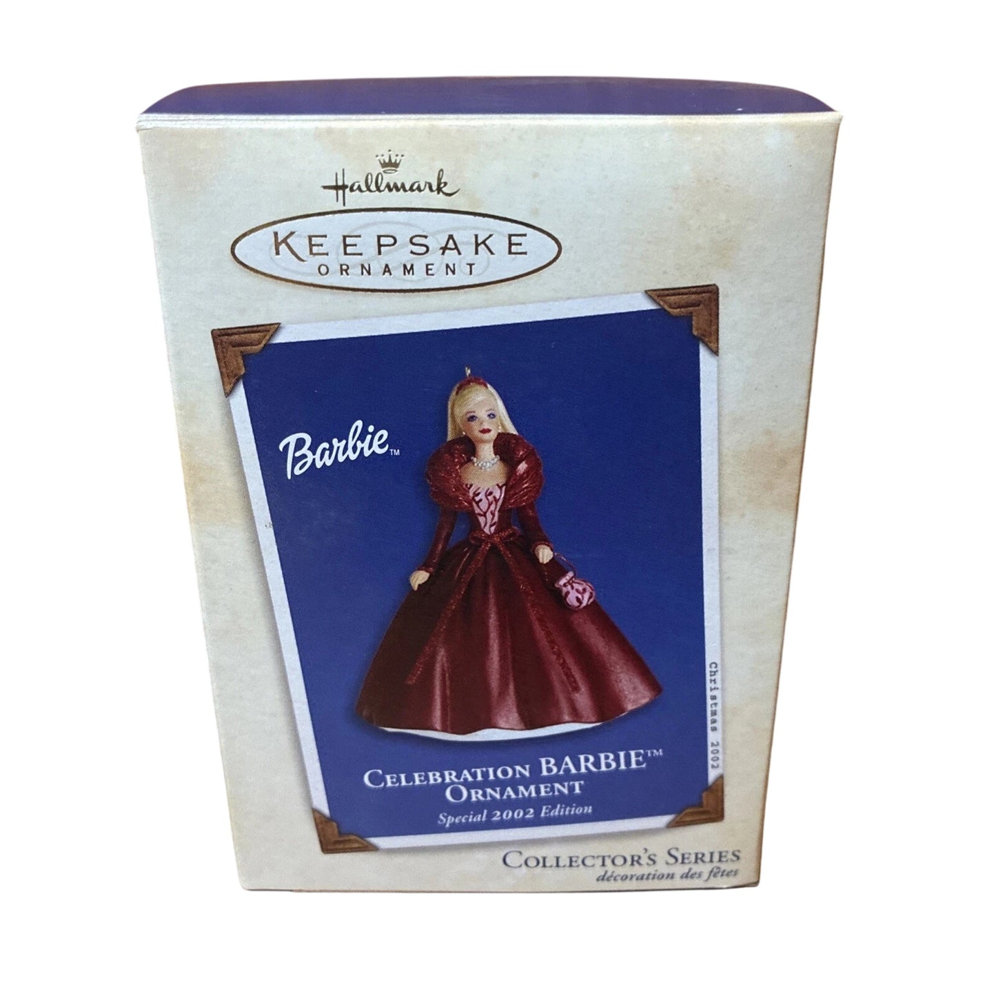 2002 Celebration Barbie Hallmark Ornament (Celebration Barbie) QXI8163