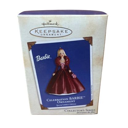 2002 Celebration Barbie Hallmark Ornament (Celebration Barbie) QXI8163
